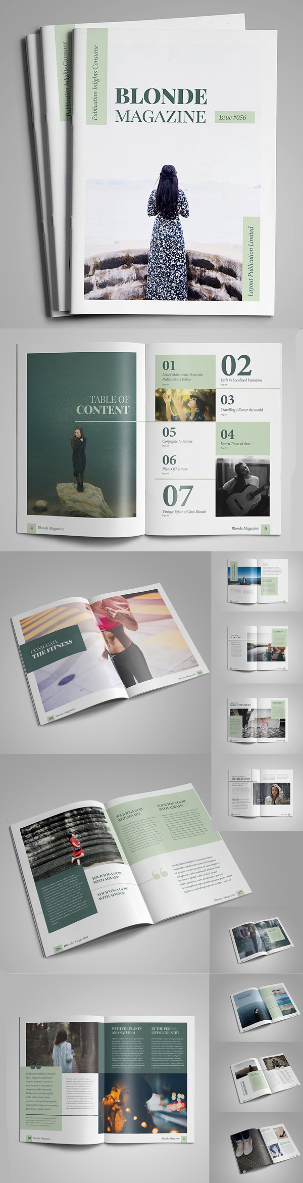 100 Professional Corporate Brochure Templates - 21