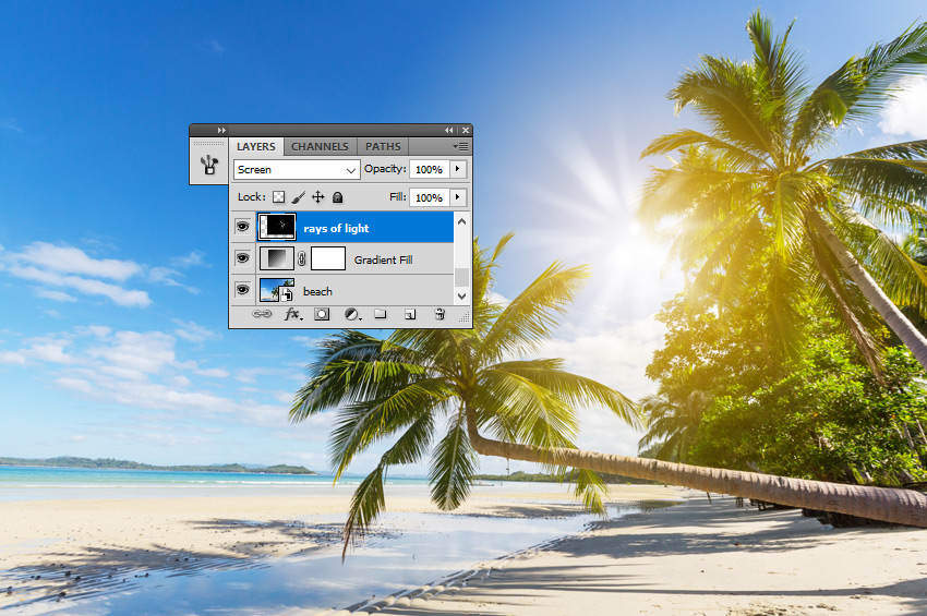 How to Create a Sunburst Effect Action in Adobe Photoshop - iDevie