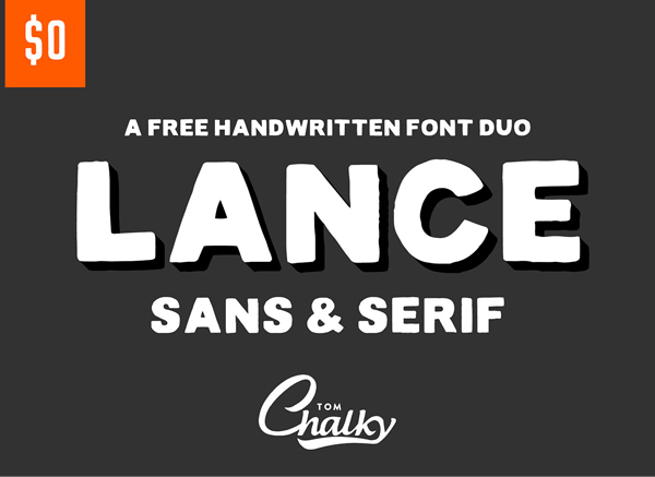Lance Sans & Serif Free Font