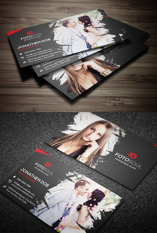 Photography business card