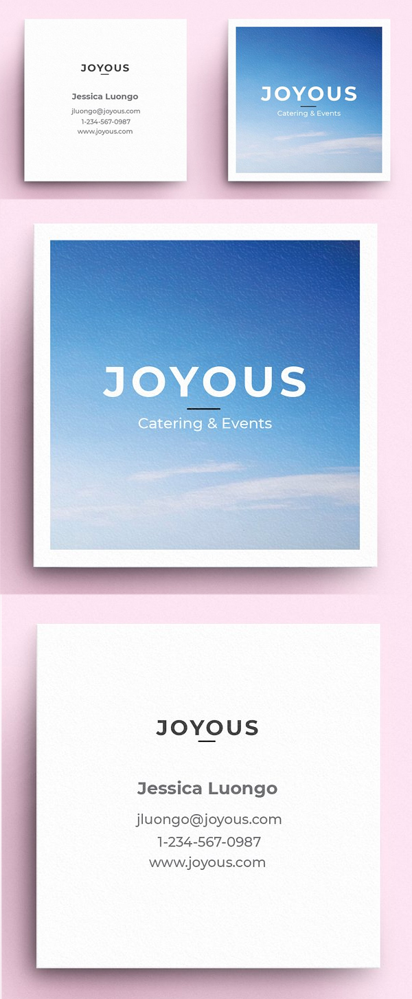 Joyous - Business Card Template