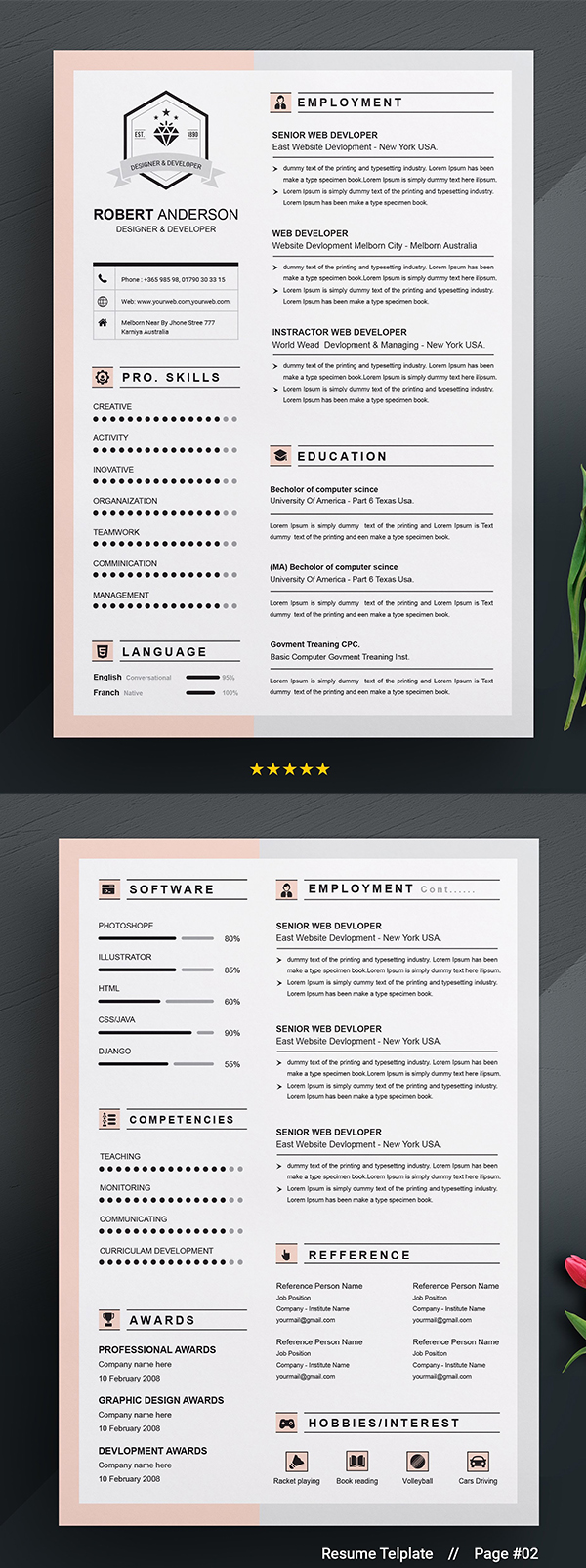 Resume Template | Apple Pages
