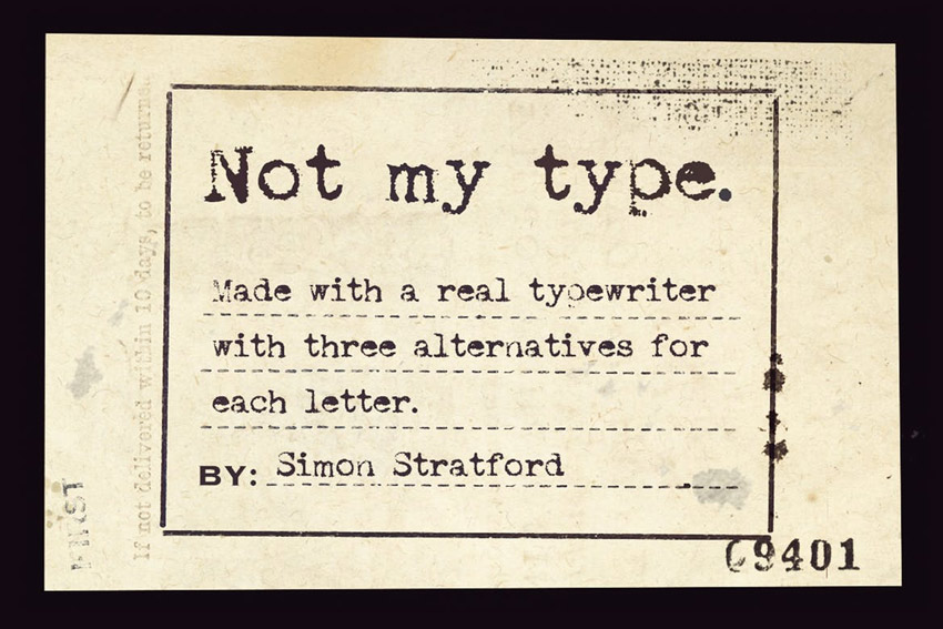 google docs typewriter font