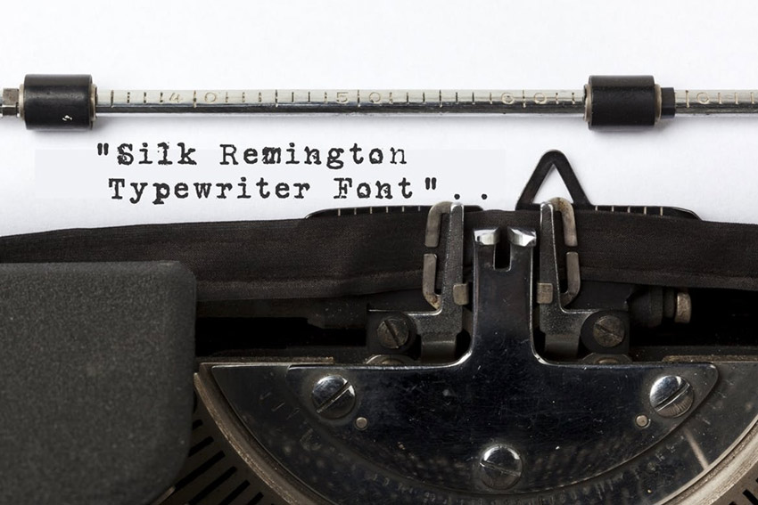 20 Best Classic Typewriter Fonts With Old Vintage Machine Styles
