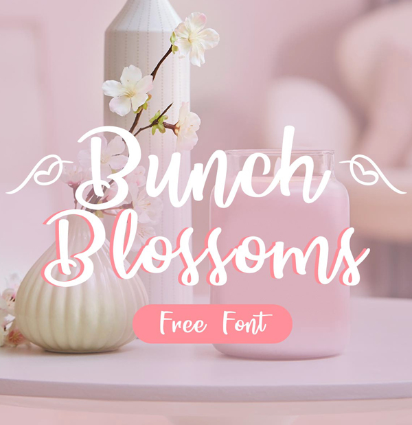 Bunch Blossoms free fonts