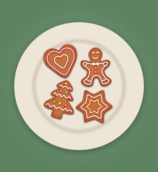 How to Draw Gingerbread Cookie Icons in Adobe Illustrator