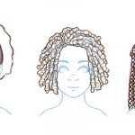 How to Draw Natural, Textured, Afro Hairstyles (Afros, Locs, Braids, Twists)