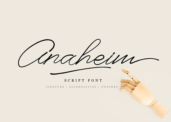 Anaheim Script Free Font