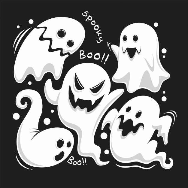 ghost design halloween