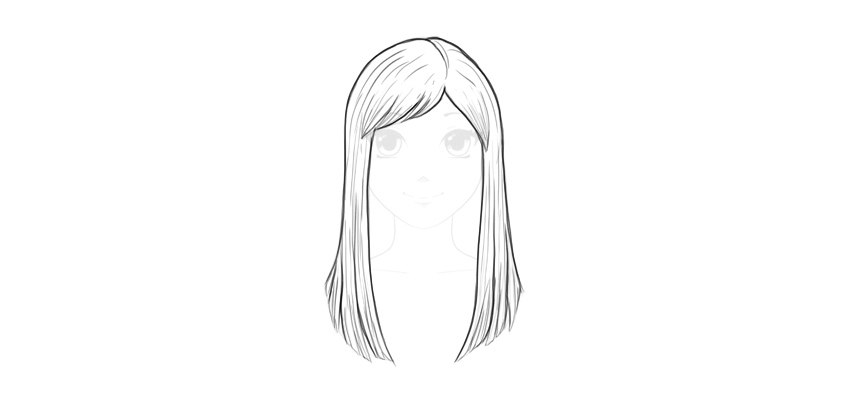 How to Draw Anime Hair - iDevie