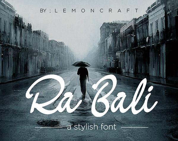 Ra Bali Free Font