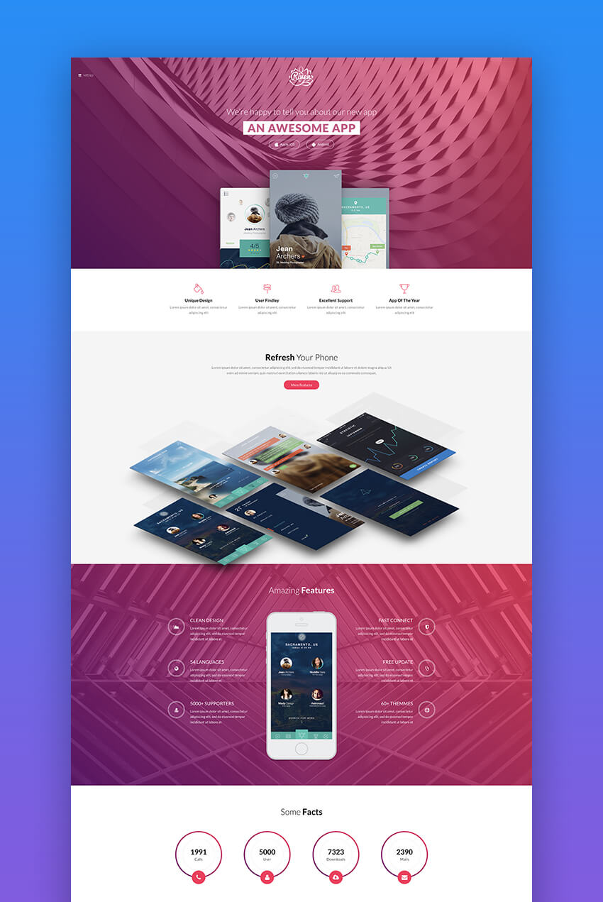 20+ Great Product Landing Page Templates (2018 Design Examples) iDevie