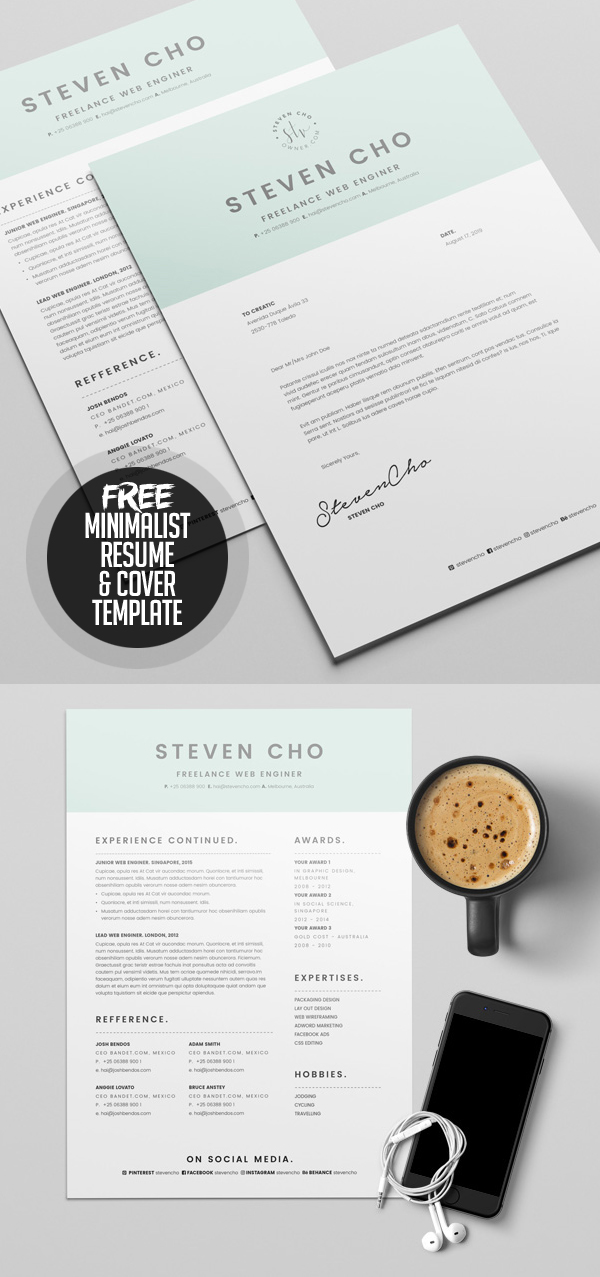 50 Free Resume Templates: Best Of 2018 -  18