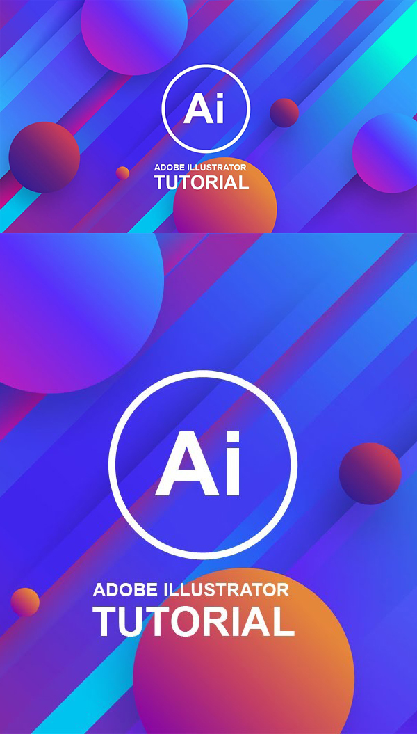 Create 3D Background With Gradient Color Combinations Adobe Illustrator Tutorial