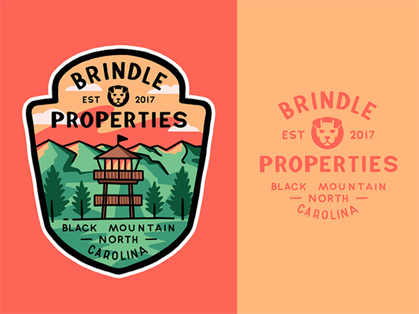 Brindle Properties Badge Logo