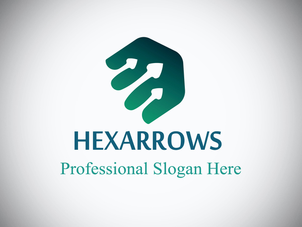 Hexaarrow Logo Design
