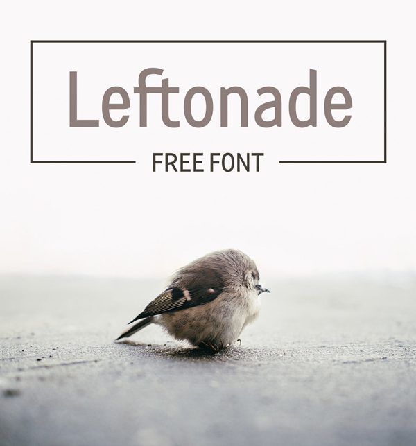 LEFTONADE Free Font