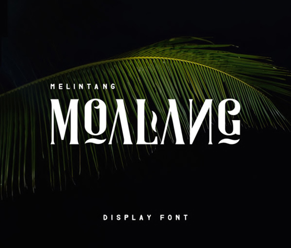 Moalang Display Free Font