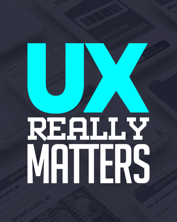 UX really matters?