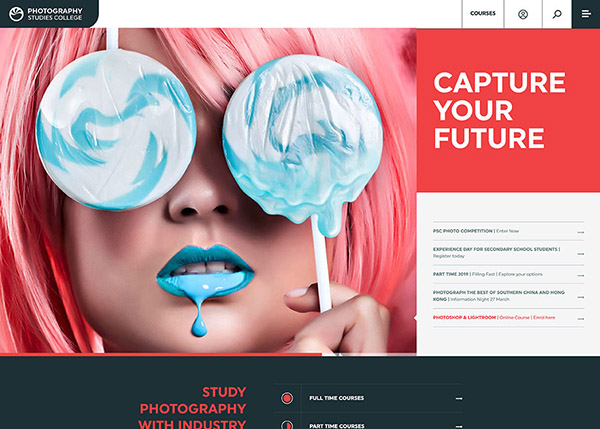 Fresh Web Design Examples That Follow New Trends - 25