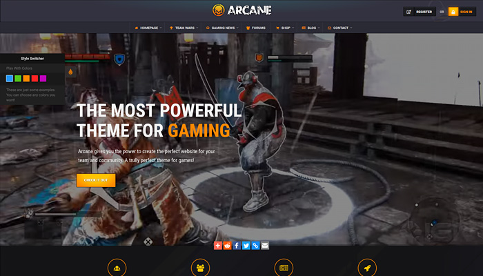 20 WordPress Themes for Gaming Websites - iDevie