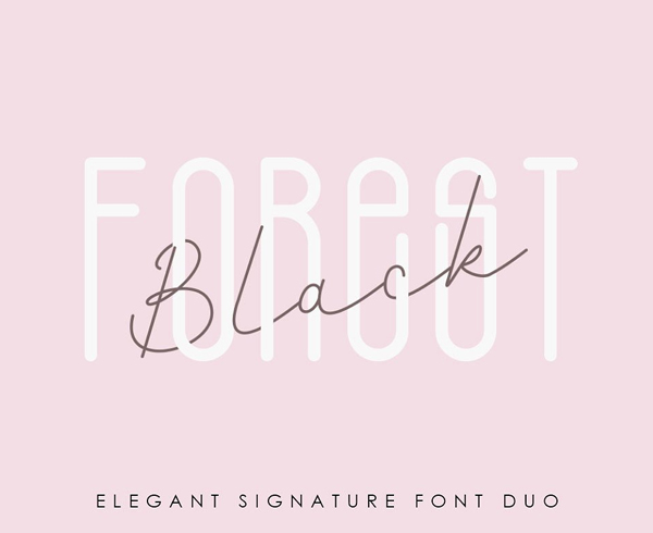 Black Forest Free Font