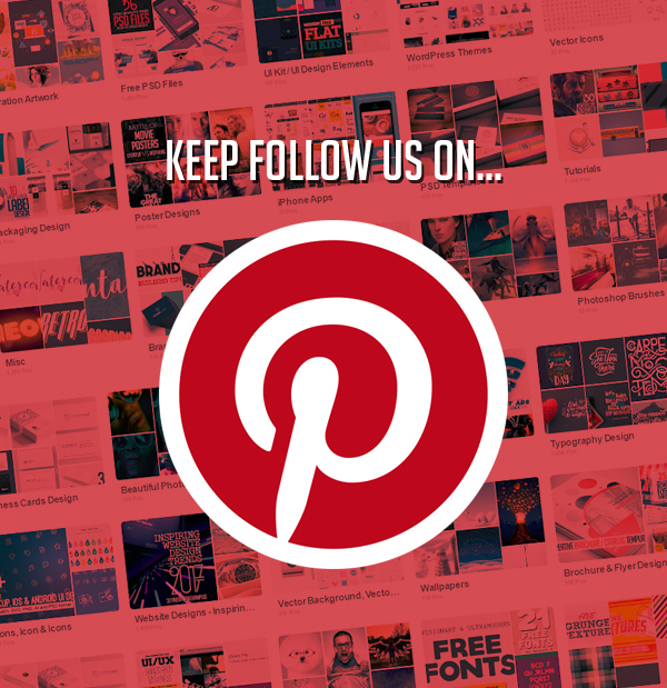 keep follow us on Pinterest