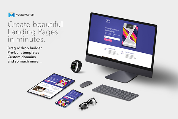 MailMunch – Create Beautiful Landing Pages