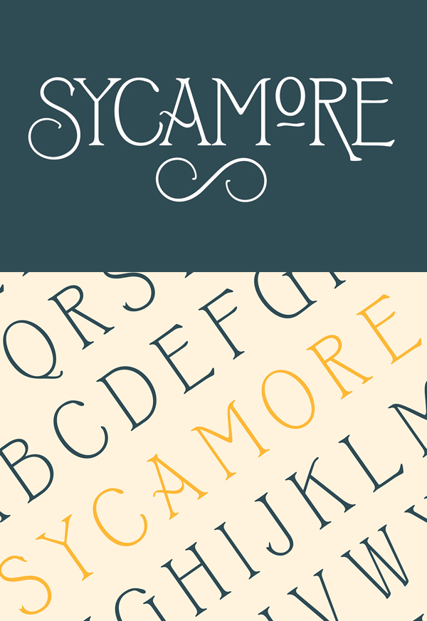 Sycamore Free Font