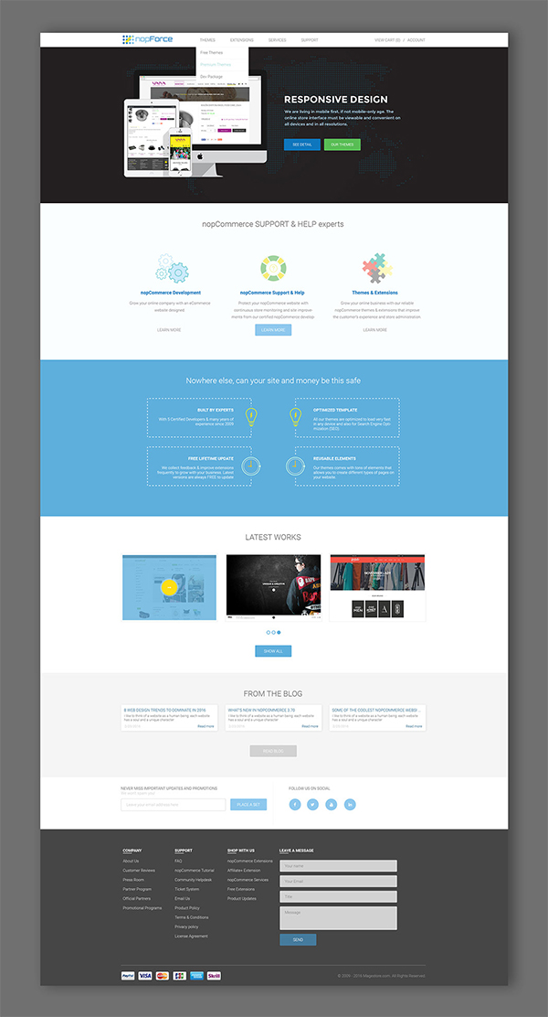 Creative Free PSD Template