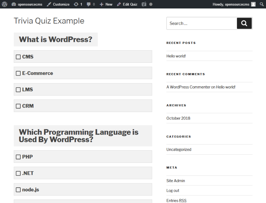 How to Set Up a Quiz on Your WordPress Website - iDevie