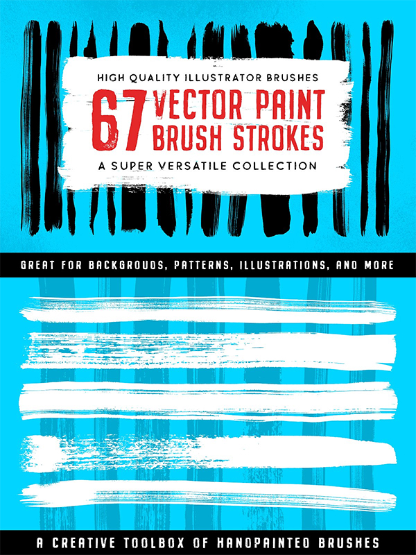 Illustrator Paint Stroke Brushes