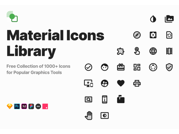 Download Material Icons Library: 1000+ free vector icons - iDevie