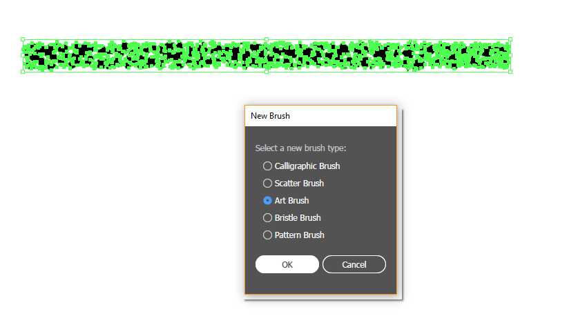 how to add brush texture in illustrator