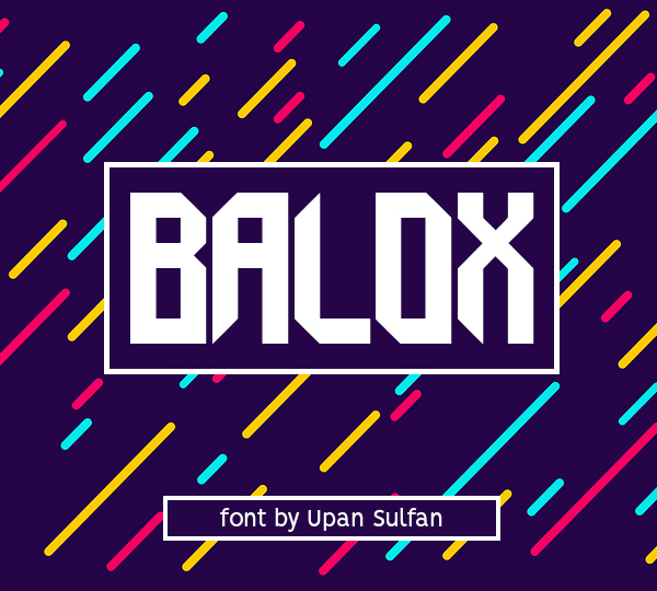 Balox Free Font