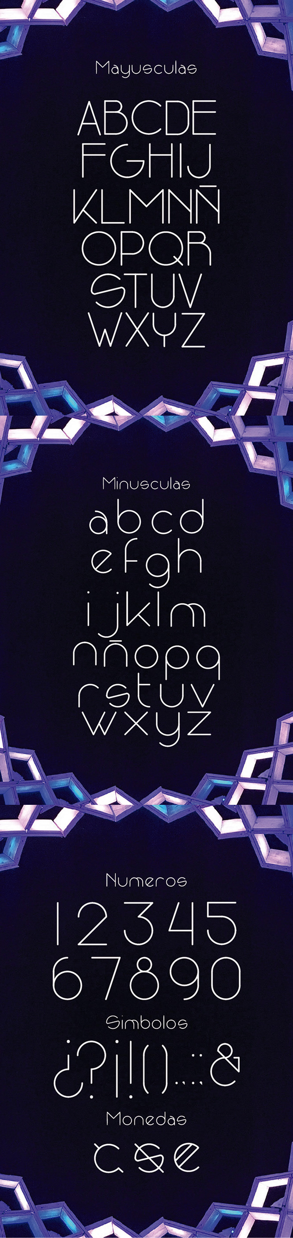 Niqueo Free Font Letters