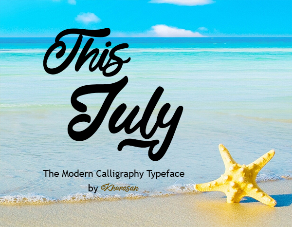 This July Free Font