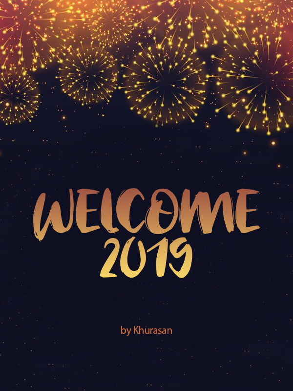 Welcome 2019 Free Font Design