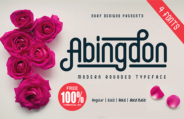 35 Best Free Rounded Fonts #freefonts