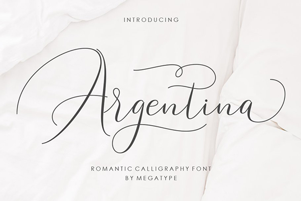 Argentina Script Free Font Design