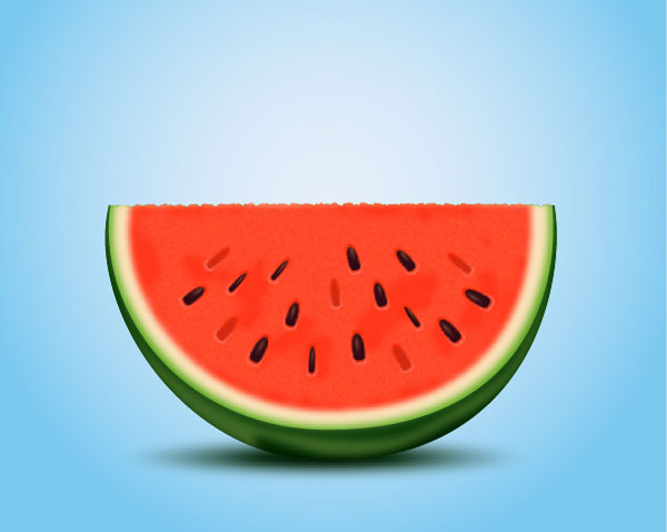 How to Create a Tasty Watermelon Slice in Illustrator Tutorial