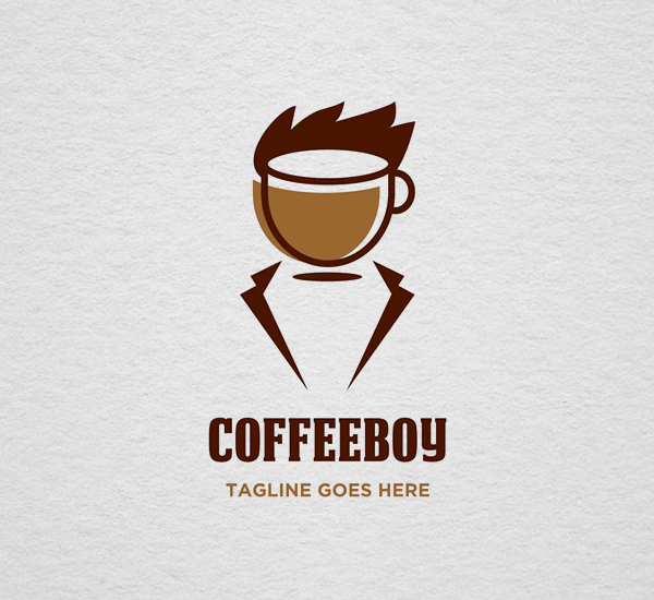 Coffee Boy Logo Design