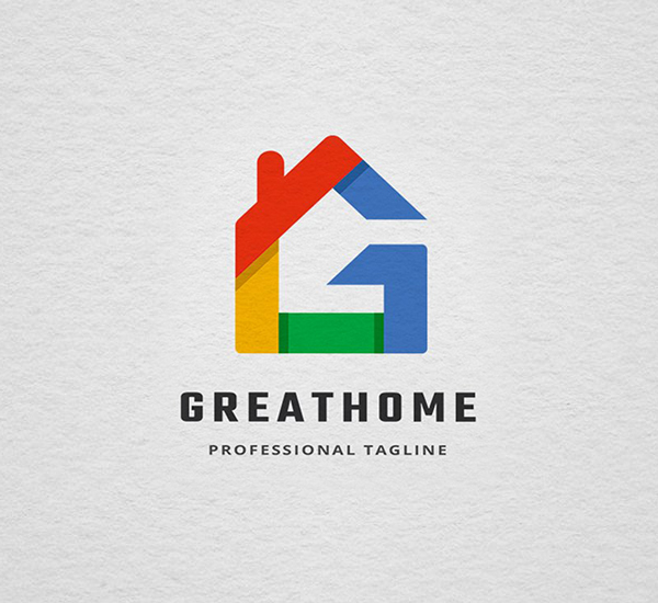 Great Home Letter G Logo Design