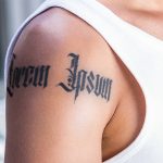 Use a Tattoo Font to Add a Realistic Tattoo to a Photo in Photoshop