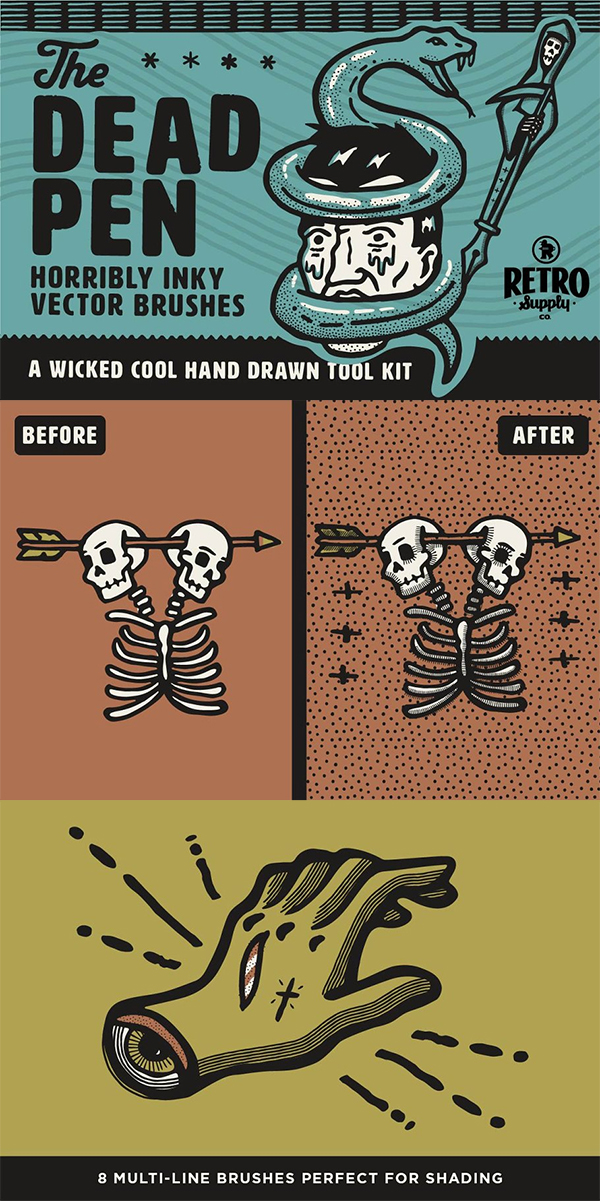 The Dead Pen | Hand Drawn Toolkit