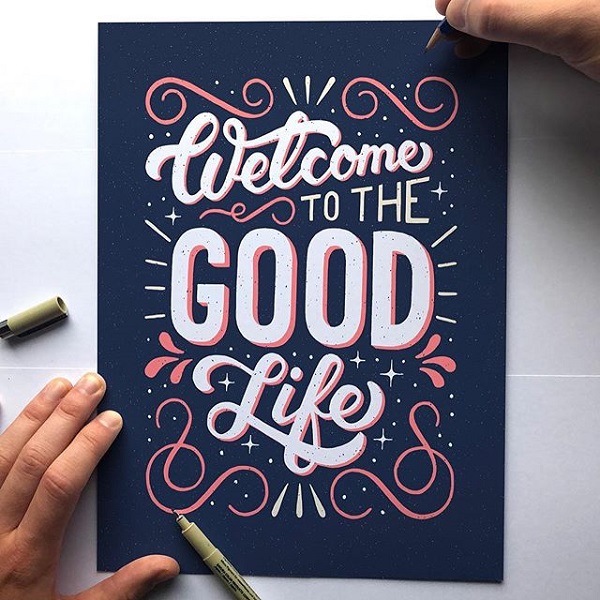 45 Remarkable Lettering and Typography Designs for Inspiration - 36