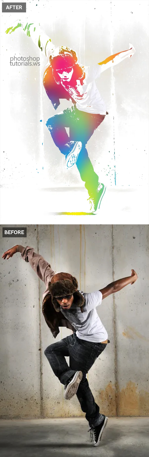 How to Create Urban Ink Photo Effect in Photoshop Tutorial