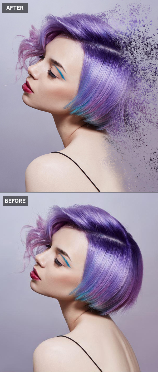 How to Create Dispersion Effect in Photoshop Tutorial