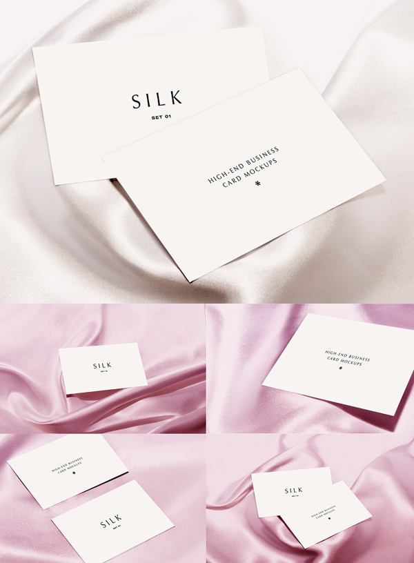 SILK – Business Card Mockup