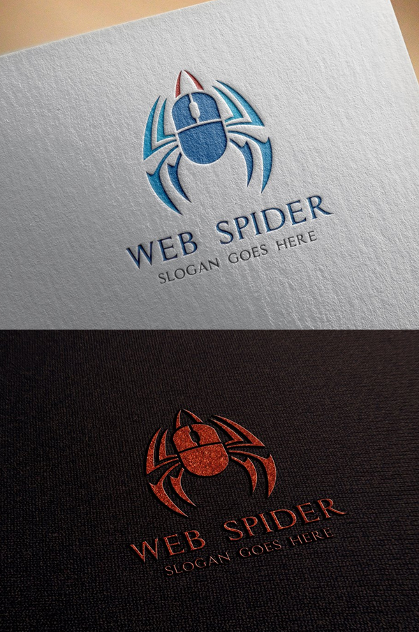 Web Spider Logo - 15